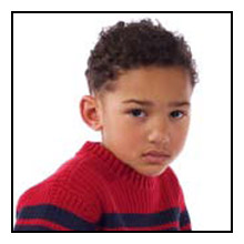 worried boy