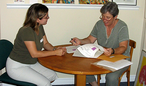 photo of parent teacher meeting